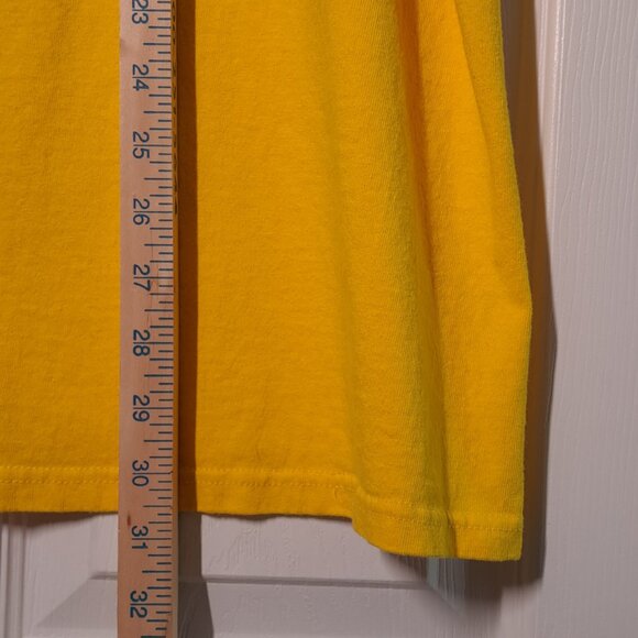 Yoshi USED Shirt (FADING, 2XL, Yellow, Nintendo, 2011, Mario, Dinosaur) - Picture 4 of 7